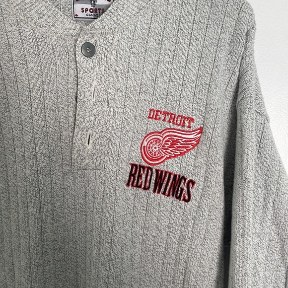 Vintage headline sports Canada Detroit Red Wings sweater. Size medium - Picture 2 of 5